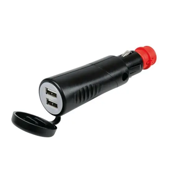 38975 Ładowarka 2 porty USB - 2500 mA - 12 / 24V Sprawdź teraz